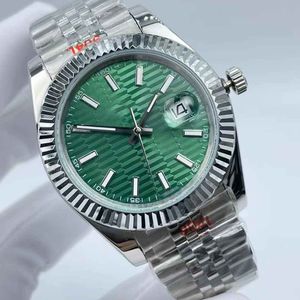 패션 시계 41mm 다이얼 자동 체인 기계식 손목 시계 캐주얼 남성 시계 스테인레스 스틸 스트랩 비즈니스 손목 시계 Montres de Luxe