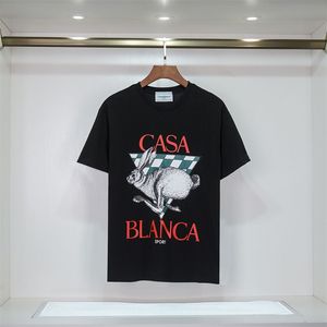 Män t skjortor designer casablanc t shirt mode män casual t-shirts man klädgatan t-shirts tennis klubb casa blanca shorts ärm kläd lyx skjorta s-2xl 36