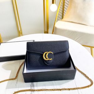 Lüks tasarımcı çantalar kadın çanta omuz flep crossbody zincir çanta cüzdanları totes çift harfli kaplan kafa boncuk zincirleri hasp kare çantalar