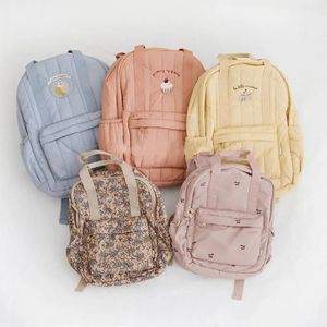 Kids Backpack Nursery for Boys Girls Mini Baby Schoolbag in Kindergarten Women's Children's Diaper School Bags Toddler Infant 240119