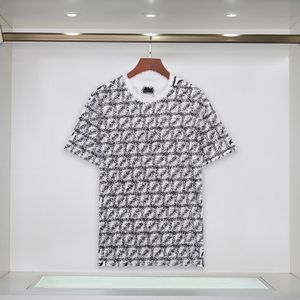 Mens T Shirt Designer Tee Men Summer Short Sleeve T-shirts Emboreded Crewneck Casual Tops 2 Colors S-XXL FF5028