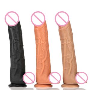 Dildos Super Long Double-layer Liquid Silicone Simulated Large Penis Female Masturbator Adult Product Hot Selling