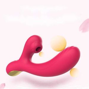 Sexuella produkter Klitoris G-Spot Stimulation Device Kvinnlig Sexuell onaniutrustning Double Head Vibration Suction Vibrator 231129