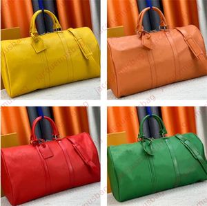 Designer travelling bag Keep tote all Ban dou liere 50 men women Duffel luggage handbag Outdoor sports top quality Shoulder crossbody bags Letter embossing totes