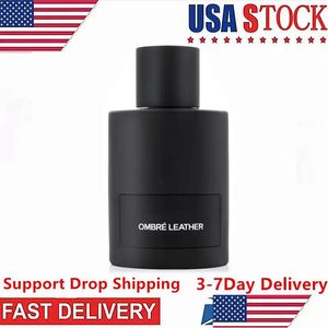 Incense High-End Lady Parfum Per Ombre-Leather 100Ml Fragrance Black Men Women Long Time Smell Spray Christmas Gift Drop Delivery Heal Dhgx4