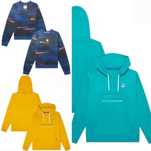 Formula 1 Hoodie 2024 YENİ F1 Erkekler Hoodie Kadın Kapüşonlu Sweatshirt Takımı Yarış Kapşonlu Hoodies Bahar Sonbahar Moda Sıradan Pullover Hoodie