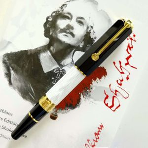 2024 Ny stor författare William Monte Metal Shakespeare Fountain Ink Pen No Box