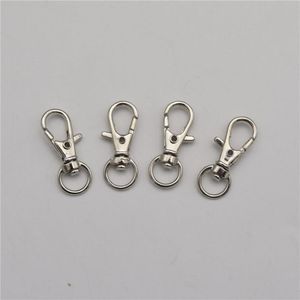 100Pcs 32mm Lobster Clasp Metal Connector Jewelry Swivel Clasps Keychain Parts Bag Accessories Diy Jewelry Making Accessories314p