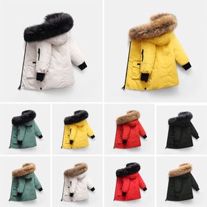 Crianças Designer Expedição Down Casaco Jaqueta de Inverno Menino Menina Adolescente C08 C07 Casacos Casacos com Crachá Grosso Quente Outwear Casacos Crianças Parkas 2024