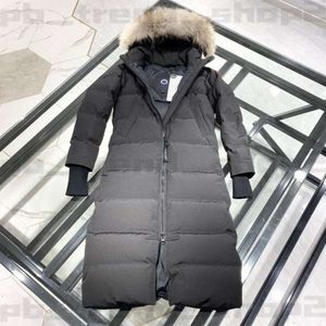 Womans Down Parkas Puffer Jacket Coat Canda Gooses Long Coats Winter Classic Goose Pattern Jackets Designer Kvinnor Down Jacket Ytterkläder 827