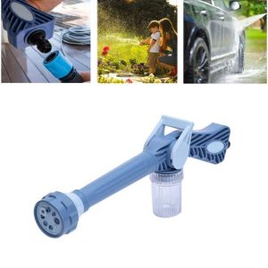 Reinigung 8-in-1-Hochdruck-Wasserpistole, Auto, Garten, Reinigung, Spritzpistole, Sprühgerät, Kunststoff, einfach zu bedienen, Ez Jet-Wasserkanone, Turbo-Sprühgerät