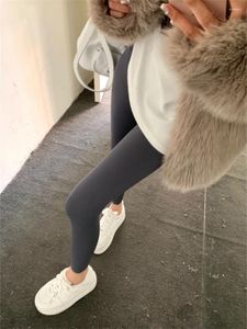 Kadın Pantolon Plamtee Kadınlar Slim Slim Sports Minimalist Yüksek Streç 2024 Moda Baharı Tüm Maç Günlük Mujer Chic
