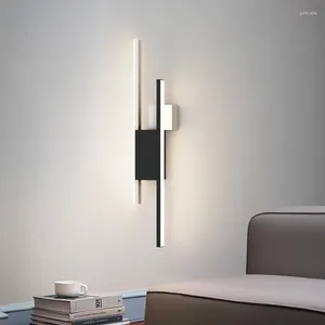 Lampa ścienna Nowoczesne minimalizm Lampy żelazne lampy do salonu sypialnia schody lekkie nordyckie dekoracje nordyckie urządzenia do łazienki