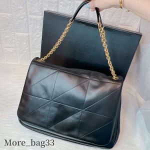 Designer Bag Handbags Sheepskin Quilting Metal Chain Shoulder Bags Luxury Leather Tote Women Large Crossbody Shopping Black 2 Size Letters