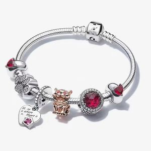 heißer Verkauf klassisches 925er Silberarmband Designer-Frauen-Charme-Armband Luxusarmband Europa Amerika Mode Hochzeitsfeier Valentinstag Geschenke