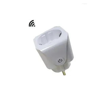 Remote Controlers AC 110V 220V Smart Socket WIFI Mobile Phone Switch Timing Plug Voice Control European Standard