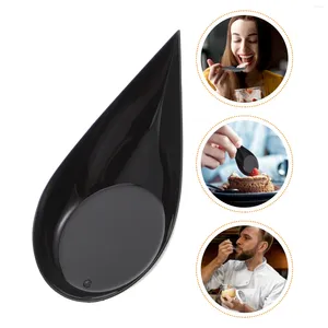 Disposable Dinnerware Spoon Appetizer Mini Plates Tasting Sushi Spoons Dessert Cups Catering Supplies Plastic