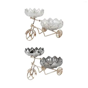 Kitchen Storage Food Rack Stand Tricycle Shape Round Serving For Pastry Fruits Wedding