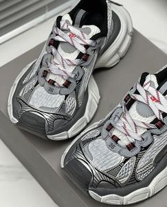 2024 Designer 3XL Phantom Sneakers Track Schuhe Männer Frauen Retro Freizeitschuhe Schwarz und Weiß Mesh bequemer Nylon Sneaker personalisierte Schnürsenkel