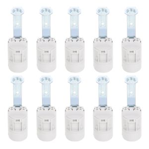 Lekkie gniazdo bazowe Candelabra Bulwa Lampa Candle Lampa wymiana E14 Regulowany żyrandol LED Covers Podstawy Holdery 240125