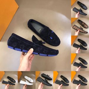 40Modelo Couro Genuíno Mens Designer Mocassins Sapatos Mocassins Feitos À Mão Mens Vestido Sapatos Para Homens Deslizamento Em Design Luxuoso Casual Mocasine Hombre Tamanho 38-46