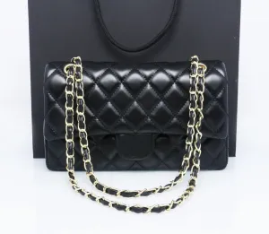 Bolsas de grife de designer Bolsa de cadeia de ombro Tolas de embreagem Bolsas C Carteira Verificação de veludo Bolsa de linha dupla Letras duplas hasp hasp listras quadradas listras femininas bolsas de luxo