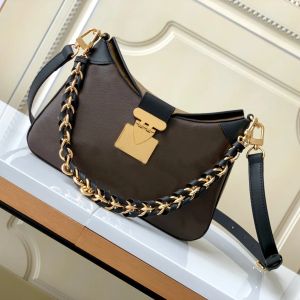 9A Designer Bags Luxury Ladies Handbag Classic Buckle with Braided Chain Strap Crossbody Wallets Purse
