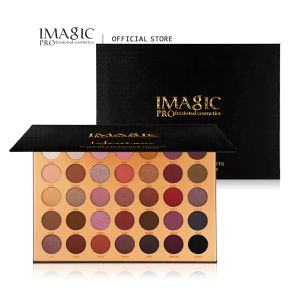 Mirrors Imagic 35color Eyeshadow Matte Glitter Shiny Pigments Professional Longlasting with Mirror Pearlescent Eye Makeup Cosmetics