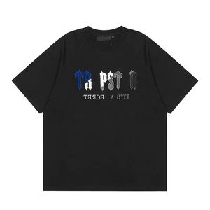 Novo Trapstar Designer 23 Camisetas Homens Mulher Moda Roupas Oversized T-shirt 100% Algodão Respirável Verão Tee Marca Tops S-XL Tamanho L6