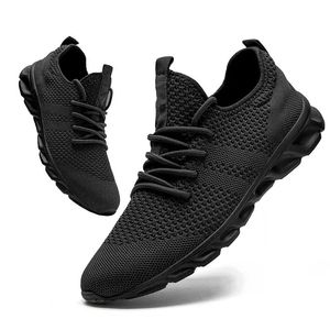 White Sport Light Sneakers Men Casual Outdoor Breathable Mesh Black Running Athletic Jogging Tennis Shoes 24011 77