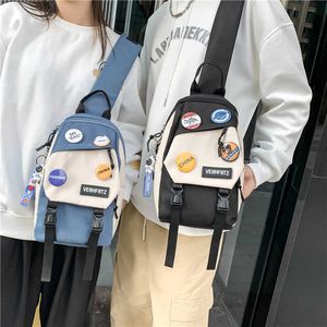 Waist Bags Strict Selection of New Autumn Casual Chest Bag High Quality Men's Diagonal Cross Bag Night Cycling Mobile Phone Bag Female Student Waist Bag
