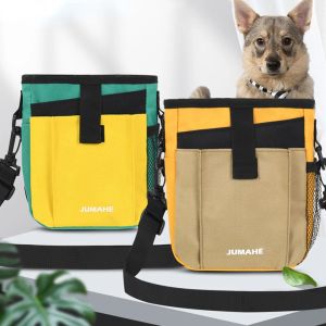 Carrier Fashion Pet Training Shoulder Bag Dog Snack Pocket Portable Pet Poop Pouch Storage Supplies for Outdoor Walking and Traveling