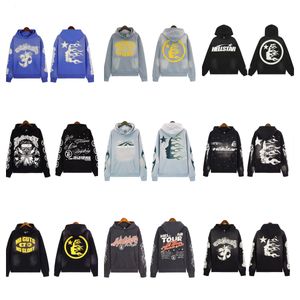 штаны для спортивных штанов дизайнерские брюки Hellstar Hoodie Hellstar Трепный костюм Hellstar брюки Hellstar Пуловер с капюшоном хлопчатобу