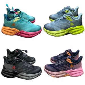 Slippers classic children's shoes letter brand sneakers breathable mesh running shoes lace up casual shoes new fashion kid shoes boys outdoor shoes trainning shoes