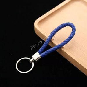 Desigenr smycken Fashion Keychains Leather Car Key Chians Designer Lover Keychains Keyring 34