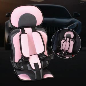 Car Seat Covers Baby Safety Mattress Breathable Chairs Mats With Belt Adjustable Stroller Pad Cotton Infant Mat For 9M To 12Y Old