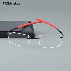 Top Brand optical glasses frame Man Myopia computer Sports Eyeglasses Ultralight movement eye for men spectacles TH0382 240118