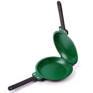 Pannor DIY Non-stick PAN DUBBELSIDD FREING PAN FROSSKA GAS OCH INDUKTIONSKOKARE UNIVERSAL2775