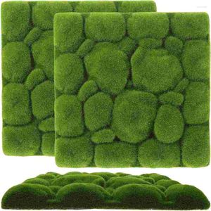 Dekorativa blommor 3st Creative Greenery Backdrop Foams Wall Bakgrundsdekor