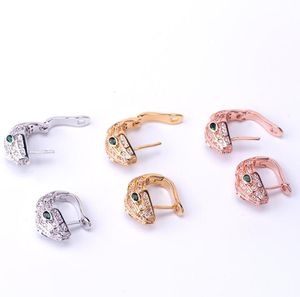 2024 New Style Punk Studs Earrings Snake Shaped Gold Color Earrings Women Personality Creatiive Animal Snakelike Ear Clip Fashion Ear Jewelry Fashion Party Gift