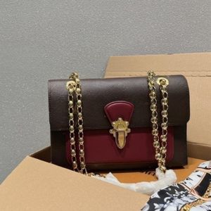 مصمم سلسلة Vavin BB Crossbody حقيبة اليد Mini 10A جلدية حقيقية رسول الكتف أكياس مصمم حقيبة زهرة