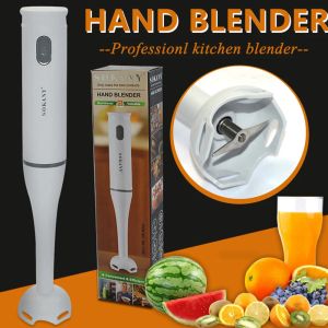 Blender 200W 4 i 1 Portable Blender Electric Mixer Machine Juicing Meat Grinder Food Processors Cooking Stick Stick St Rod For Kitchen