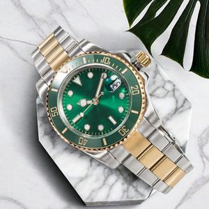 2024 MENS Automatisk dykklocka Ceramic Bezel 904L rostfritt stål Mekanisk dykning Armbandsur Sapphire Crystal Watertof