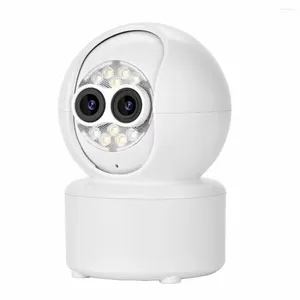 ICSEE APP Dual Lens Full Color PTZ IP Camera AI Humanoid Detection Home Security Alarm CCTV Baby Monitor