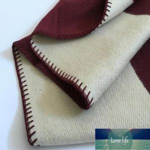 Carta cashmere cobertor imitação de lã macia cachecol xale portátil quente xadrez sofá cama lã malha lance toalha capa rosa cobertor236e