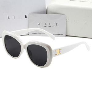 デザイナーサングラスレトロ猫女性向けの目Ces arc de triomphe sunglases oval high street drop Deliviceファッションアクセサリーdhpbg