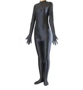 Mens Catsuit Trajes Lycar Spandex Zentai Catsuits Bodysuit com bainha de pênis sem capuz2113211