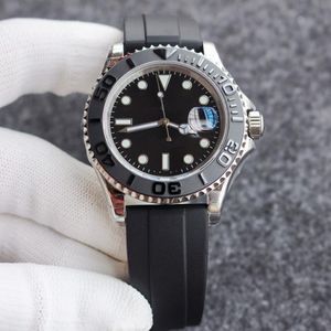 Watches for Men Designer Automatic Watch Luxury Mens Sports Wristwatch 41mm Waterproof Movement Wristwatches Rubber Strap Datejust229B