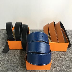 Designer Mens Belt Women Luxury Belts Fashion Gold Sliver Big Buckle Genuine Leather Top High Quality Waistbands With Box cinturon2947