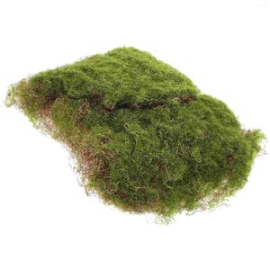 Dekorativa blommor Micro Landscape Prop Simulated Moss Block Artificial Plants Indoor Decoration